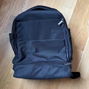 Away Double Diaper Backpack in Jet Black